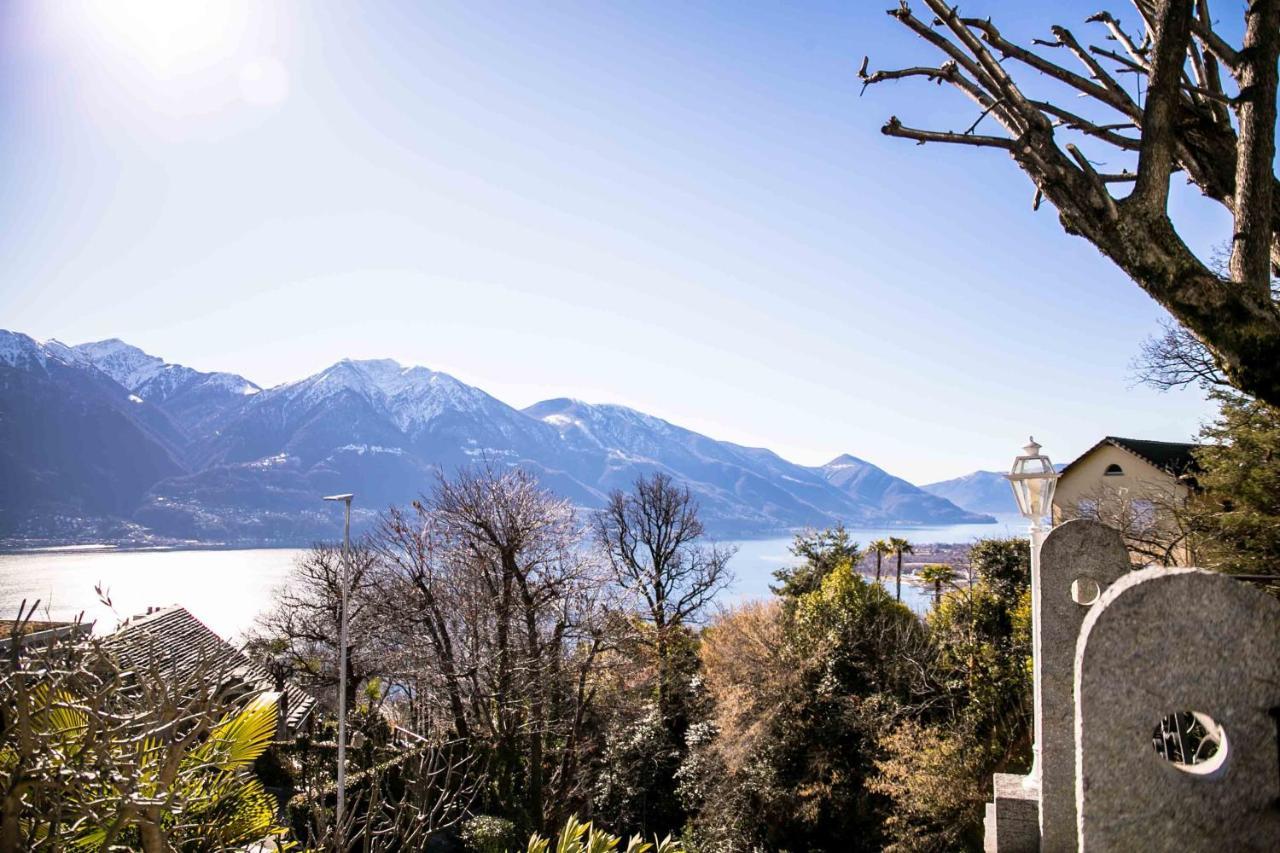 Brione sopra Minusio Casa Luna - Wonderful Lake View מראה חיצוני תמונה