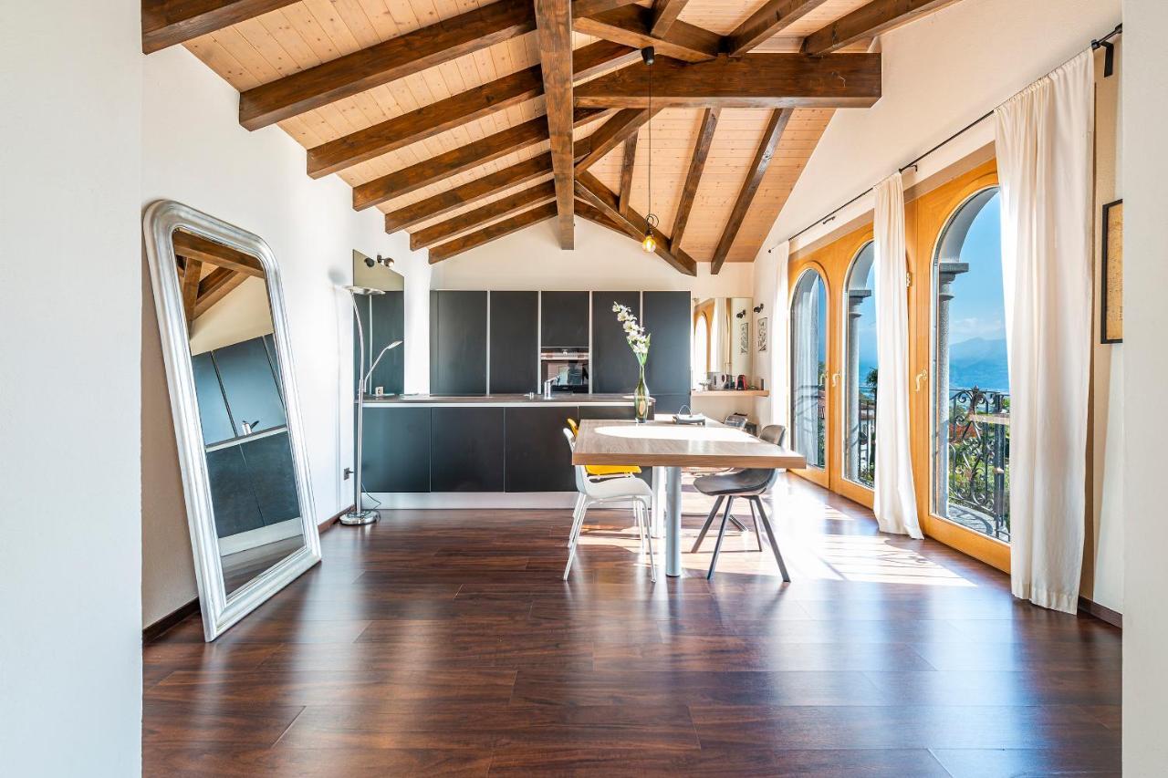 Brione sopra Minusio Casa Luna - Wonderful Lake View מראה חיצוני תמונה