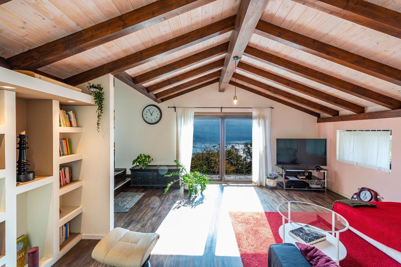 Brione sopra Minusio Casa Luna - Wonderful Lake View מראה חיצוני תמונה